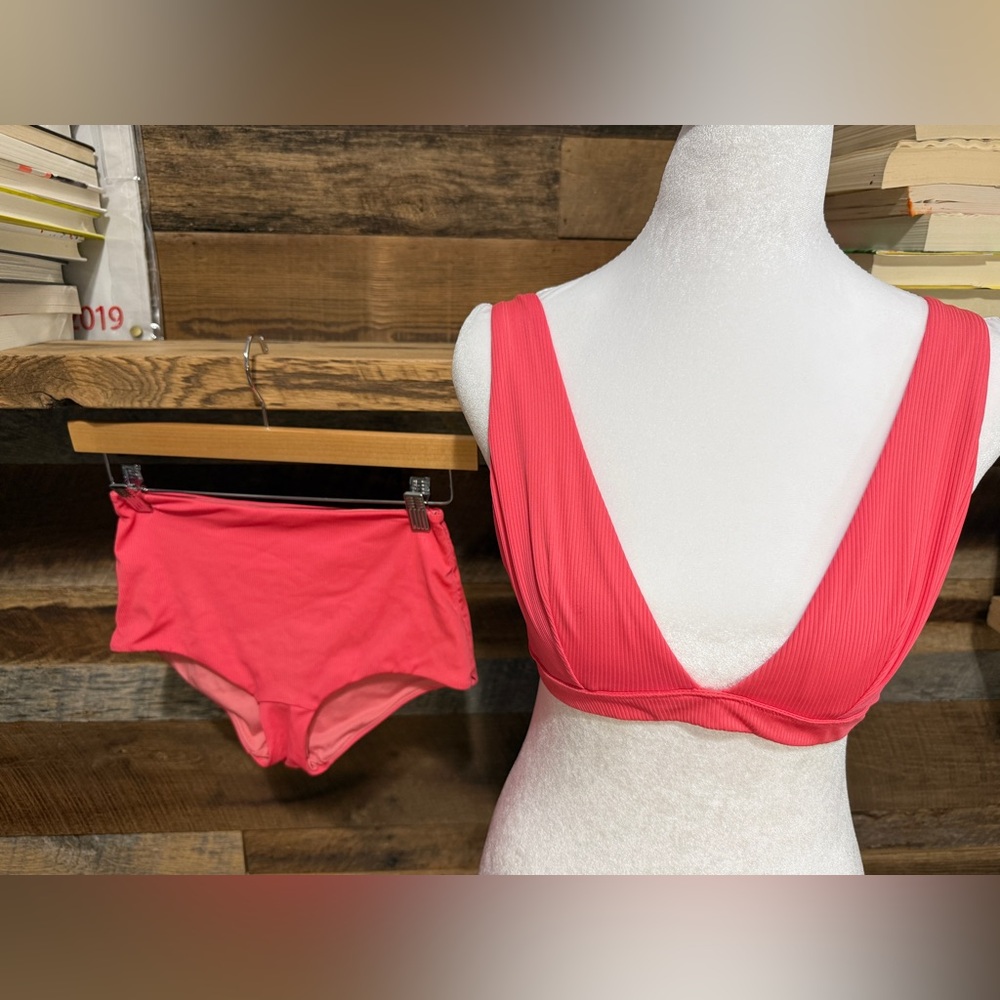Victoria's Secret Coral Pink Bikini Top